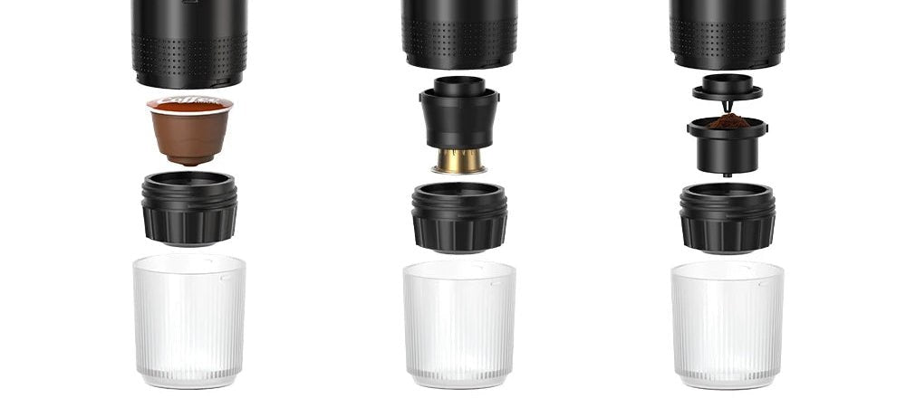 Machine Espresso Portable 3 - en - 1 Rechargeable | Espressence Nomad Pro - Espressence